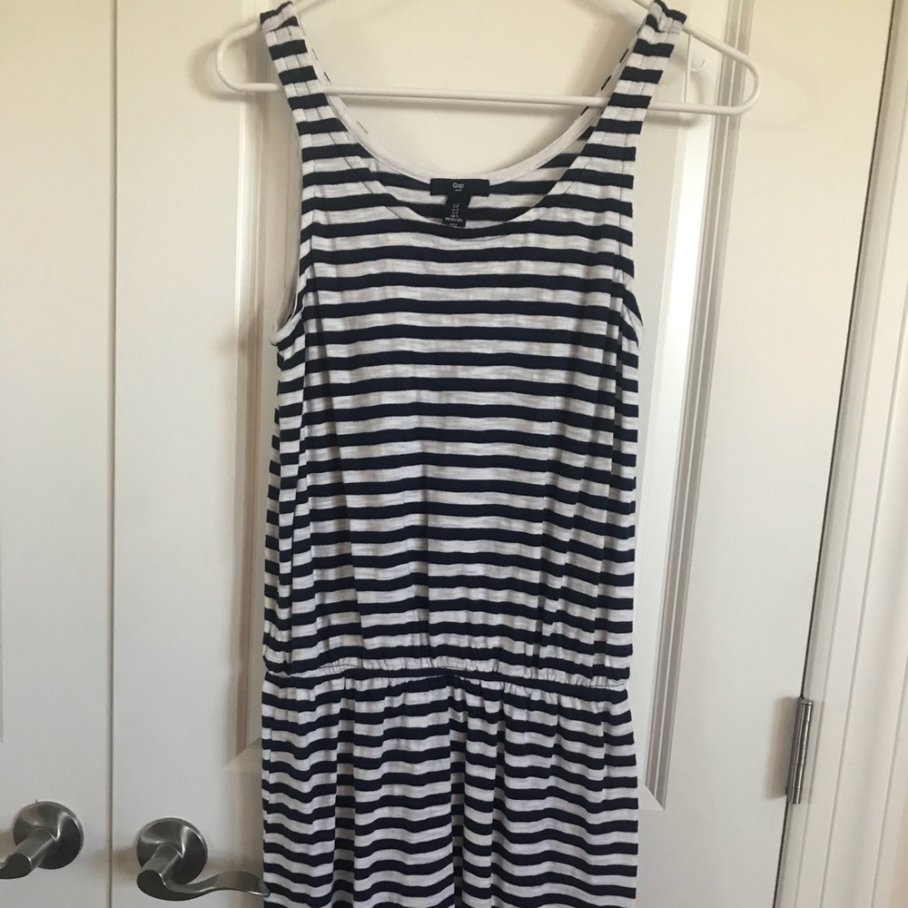Gap cinched waist tank dress